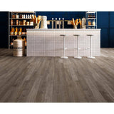 ACQUA FLOORS Dexter Oak 1/4 in. T x 5 in. W Click Lock Wire Brushed Engineered Hardwood Flooring (16.68 sq.ft./case)