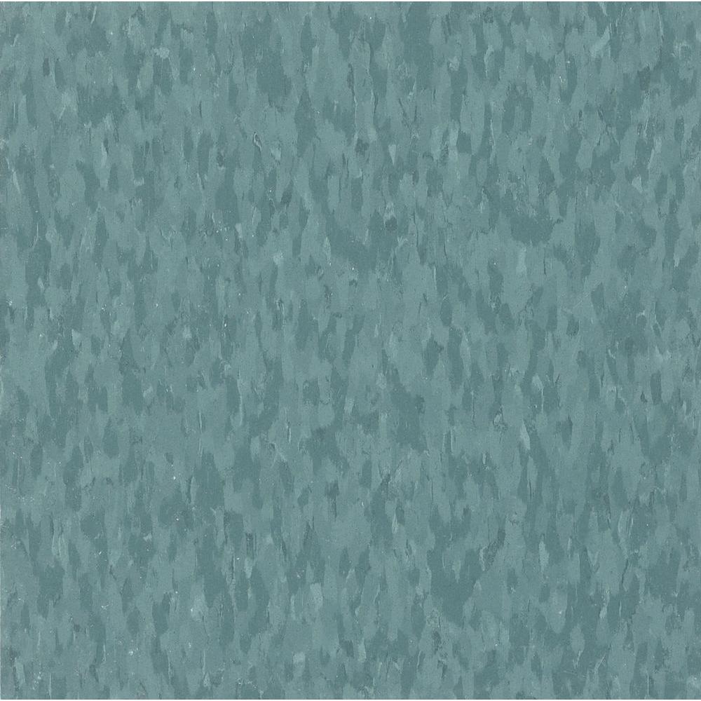 Armstrong Imperial Texture VCT 12 in. x 12 in. Blue Dreams Standard Excelon Commercial Vinyl Tile (45 sq. ft. / case) - Super Arbor