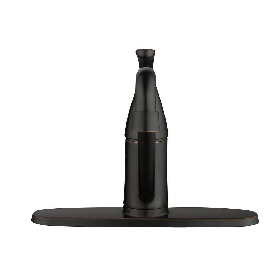 Builders Single-Handle Standard Kitchen Faucet in Bronze - Super Arbor