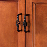Naples 36 in. W Bath Vanity Cabinet Only in Warm Cinnamon with Right Hand Drawers - Super Arbor