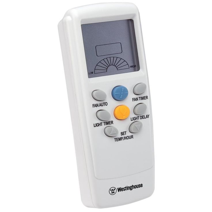 3 Speed Thermostat Ceiling Fan and Light Remote Control