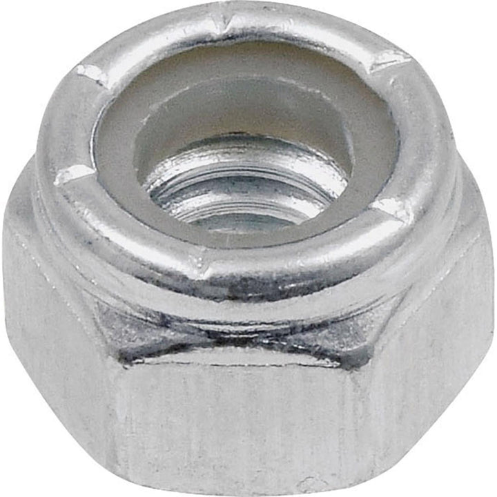 Hillman 1/4-20 Zinc-Plated Steel USS Nylon Lock Nut, 100-Pack