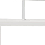 RELIABILT 150 Series New Construction 35-1/2-in x 71-1/2-in x 3-1/4-in Jamb Black Vinyl Dual-pane Single Hung Window Half Screen Included