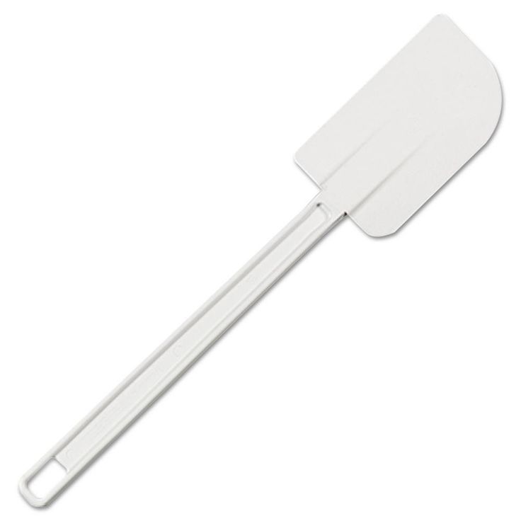 13.5 in. Rubber Spatula in White