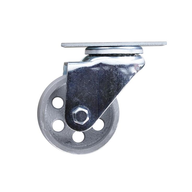 3 in. Industrial Steel Swivel Plate Caster with 300 lbs. Weight Capacity