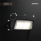 750-Watt Equivalent Integrated Outdoor LED Wall Pack, 11500 Lumens, 5000K, Dusk to Dawn Outdoor Security Light