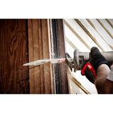 9 in. 7/11 Teeth per in. WRECKER Demolition Mutli-Material Cutting SAWZALL Reciprocating Saw Blades (5 Pack) - Super Arbor
