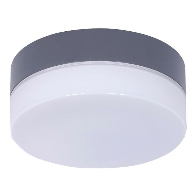 Lucci Airfusion Climate Charcoal Glass Ceiling Fan Light Kit
