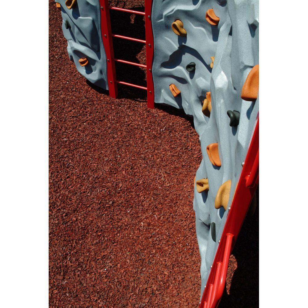 76.9 cu. ft. Cedar Red Rubber Mulch - Super Arbor