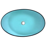 Major Series Deco-Glass Vessel Sink in Lustrous Green - Super Arbor
