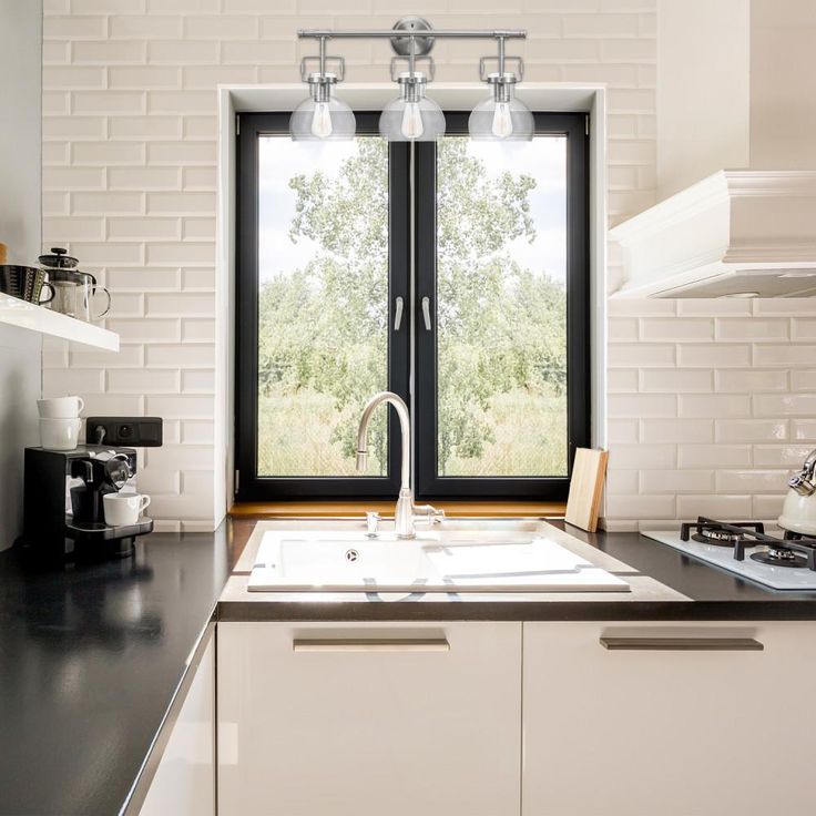 Walker 5-Piece Brushed Nickel All-In-One Bathroom Set