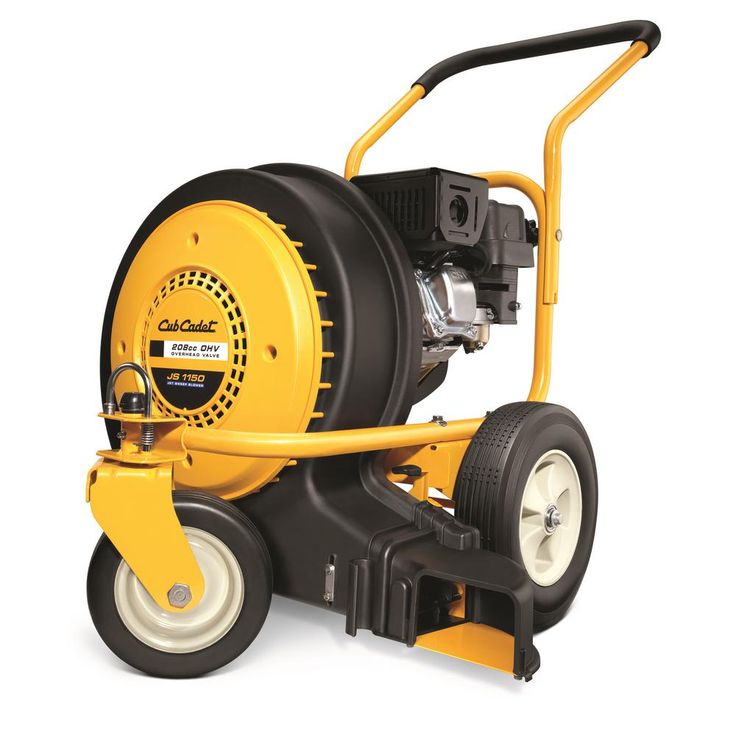 Cub Cadet 150 MPH 1000 CFM 208 cc Walk-Behind Gas Leaf Blower with Swivel Front Wheel and 90-Degree Flow Diverter