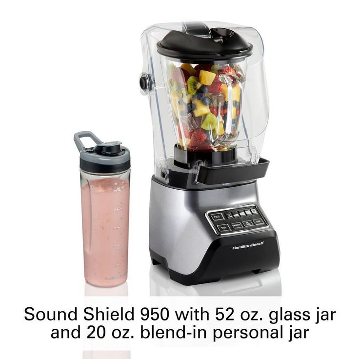 52 oz 5-Speed Grey Sound Shield 950 Blender