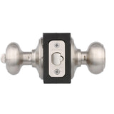 Georgian Satin Nickel Keyed Entry Door Knob - Super Arbor