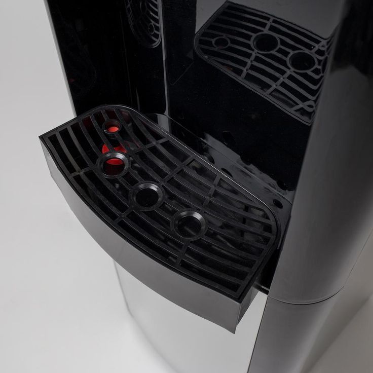 3-5 Gal.  ENERGY STAR Room/Cold Temperature Top Load Water Cooler Dispenser w/ Adjustable Cold Thermostat Black/Platinum