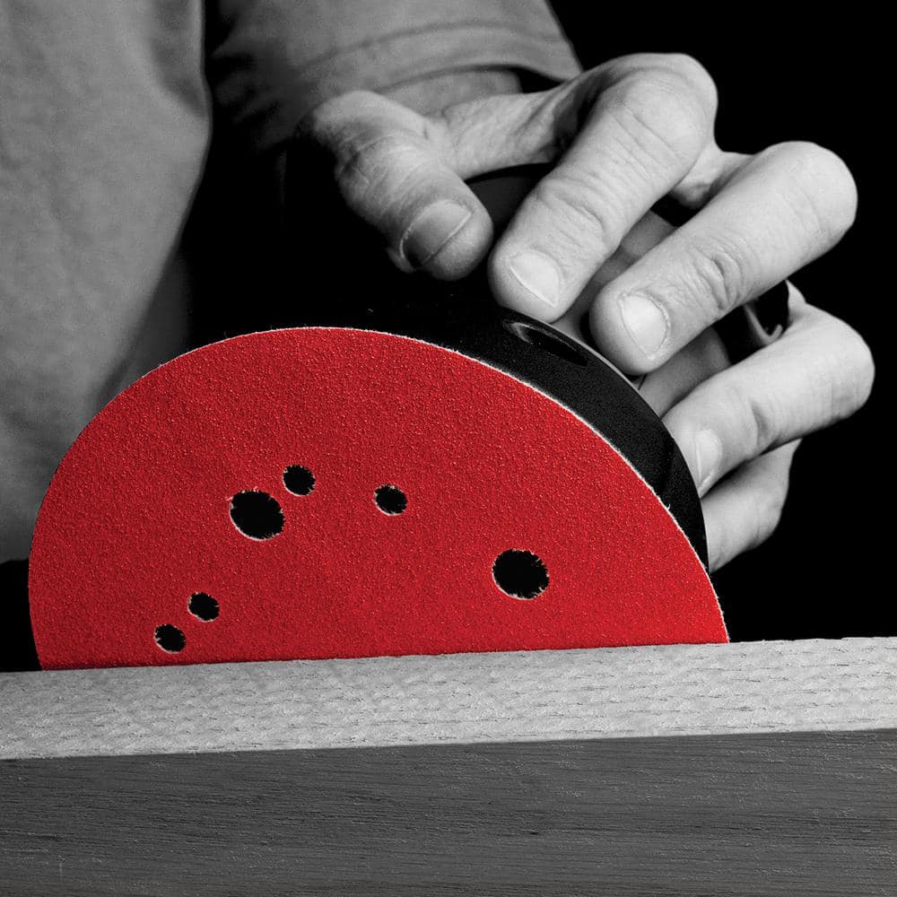 DIABLO 5 in. 120-Grit Universal Hole Random Orbital Sanding Disc with Hook and Lock Backing (15-Pack)