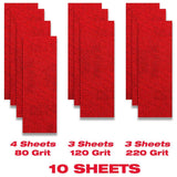 DIABLO 2-3/4 in. x 5 in. Assorted SandNET Reusable Sanding Sheets