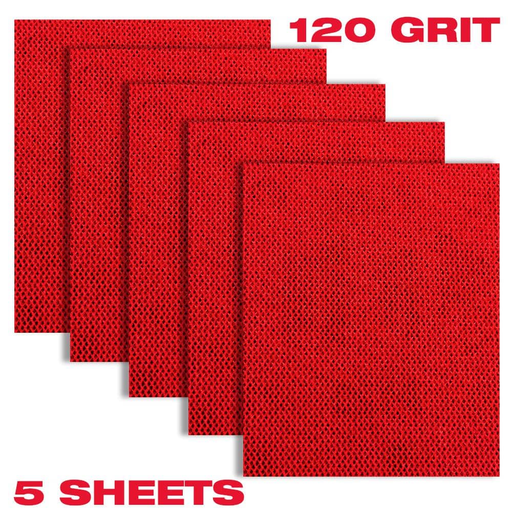 DIABLO 9 in. x 11 in. 80-Grit SandNET Universal Reusable Sanding Sheet