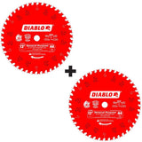 DIABLO 12 in. x 44-Tooth General Purpose Circular Saw Blade Value Pack (2-Pack)