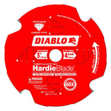 Diablo HardieBlade Saw Blade for Fiber Cement 7-1/4" 4 Teeth