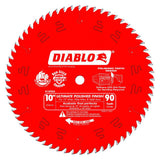 Diablo Ultimate Polished Finish Saw Blade 10" 90 Teeth