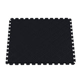 Norsk Multi-Purpose Black 18.3 in. x 18.3 in. x 0.25 in. PVC Garage Flooring Tile with Raised Diamond Pattern (6-Pieces, 13.95 sq. ft.)