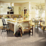 Armstrong Diamond Jubilee Black/White 12 in. x 12 in. Residential Peel and Stick Vinyl Tile Flooring (45 sq. ft. / case)