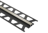 Schluter Systems DILEX-BWB 0.25-in W x 98.5-in L Grout Grey PVC Tile Edge Trim