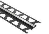 Schluter Systems DILEX-BWS 0.438-in W x 98.5-in L Stone Grey PVC Tile Edge Trim