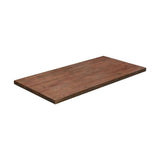 HARDWOOD REFLECTIONS 6 ft. L x 39 in. D Finished Eucalyptus Solid Wood Butcher Block Island Countertop With Eased Edge