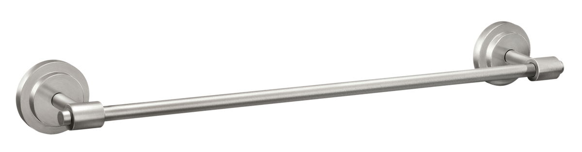 Moen Iso 18-in Chrome Wall Mount Single Towel Bar