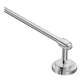 Moen Iso 18-in Chrome Wall Mount Single Towel Bar