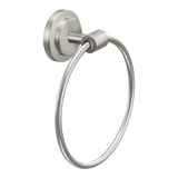 Moen Iso Towel Ring in Chrome, DN0786CH