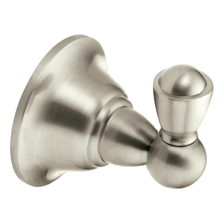 Moen Sage Single Hook Spot Resist Brushed Nickel Towel Hook