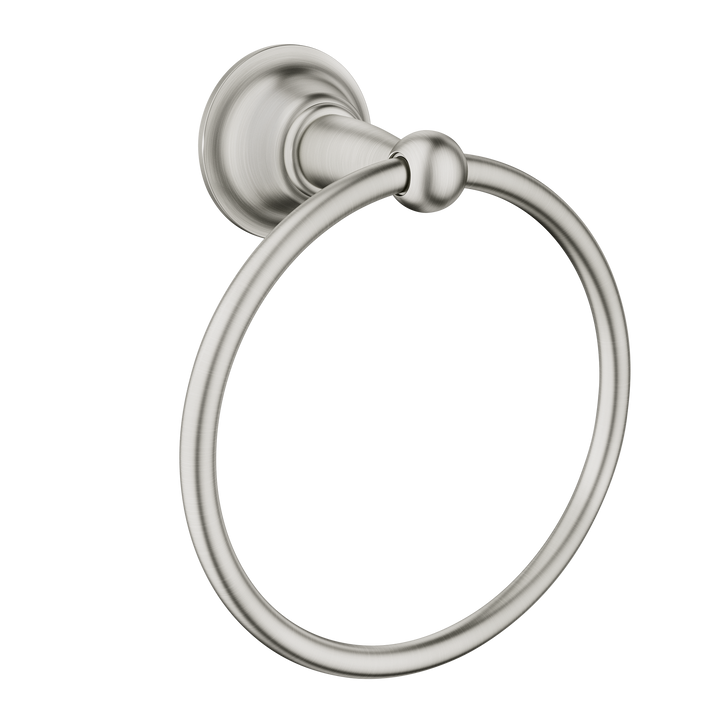 Moen Sage Brushed Nickel Wall Mount Towel Ring