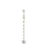 Dolle Prova 36 in. H x 79 in. W Finished Beech Handrail Stainless Cable Infill Top Mount Railing Kit