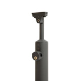 Dolle PA2ab 42 in. x 1-1/2 in Anthracite side mount post