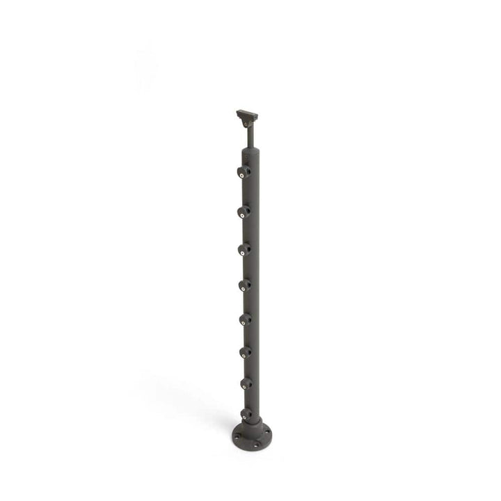 Dolle Prova PA1b 36 in. x 1-1/2 in. Anthracite Top Mount Post