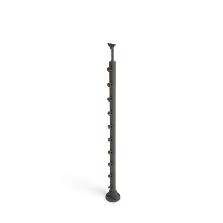 Dolle Prova PA1ab 42 in. x 1-1/2 in. Anthracite Top Mount Post