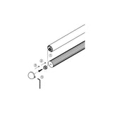 Dolle Prova Pa7B Anthracite Handrail End Cap