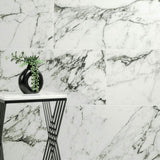 Donatello 16 in. x 32 in. Polished Porcelain Marble Look Floor and Wall Tile (14.2 sq. ft./Case)