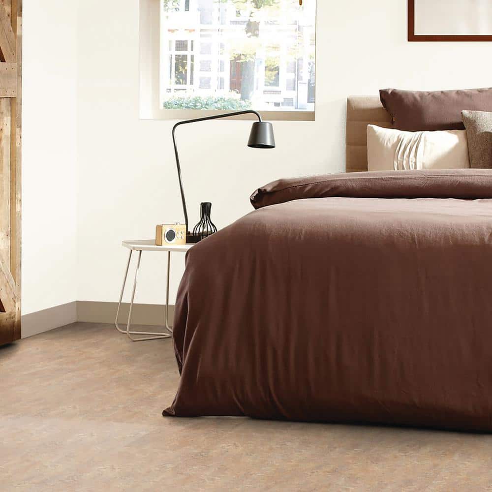 Marmoleum Cinch Loc Seal Donkey Island 9.8 mm Thick x 11.81 in. Wide X 11.81 in. Length Laminate Floor Tile (6.78 sq. ft/Case)