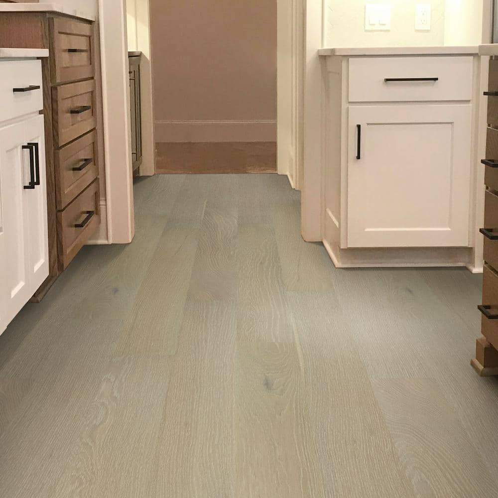 A&A Surfaces Woodridge Dorman Oak 0.28 in. x 6.5 in. Waterproof Wire Brushed Engineered Hardwood Flooring (1040.16 sq. ft./pallet)