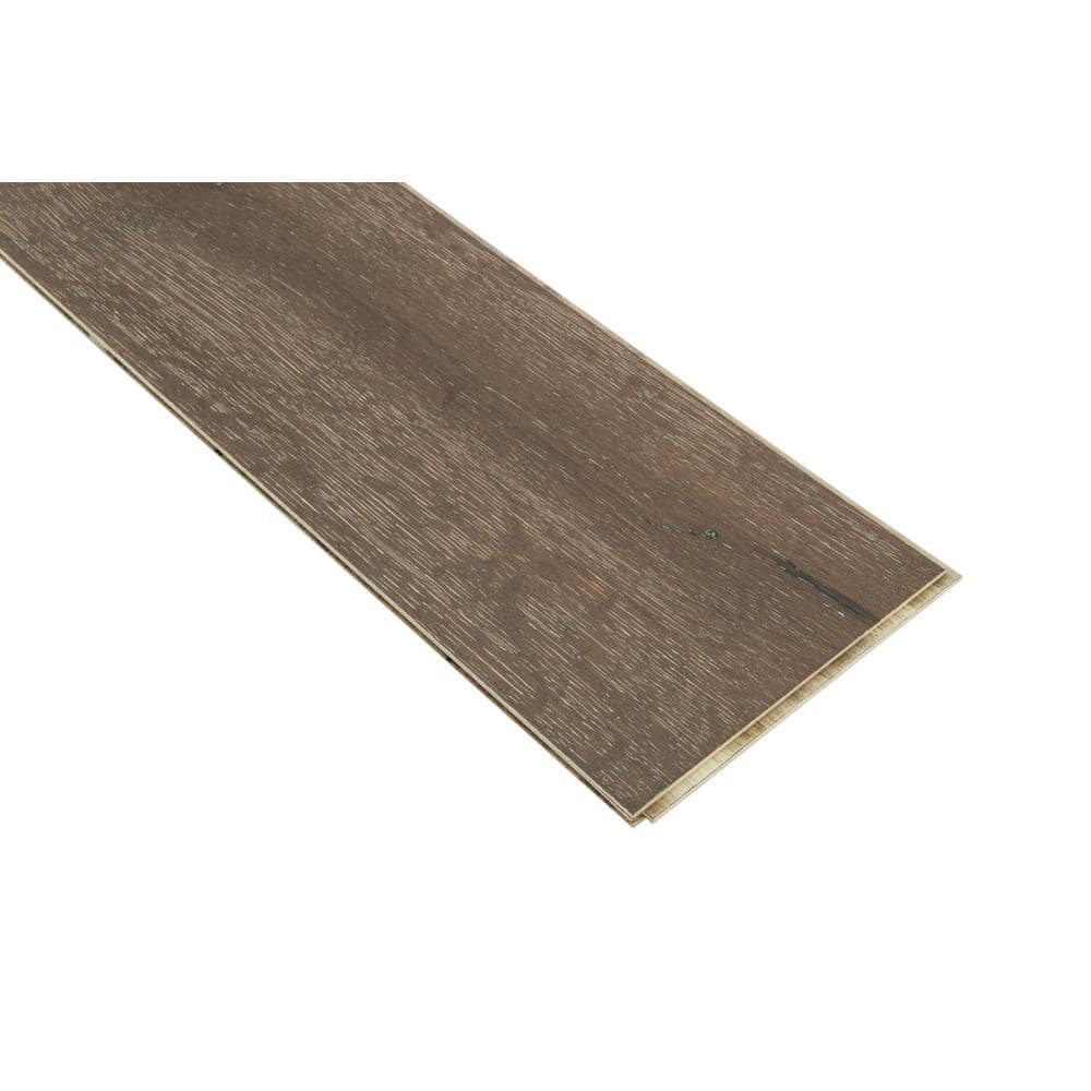 Bruce Time Honored Double Chocolate Wh Oak 3/8 in. T x 6.46 in. W T+G Engineered Hardwood Flooring (32.11 sq.ft./ctn)