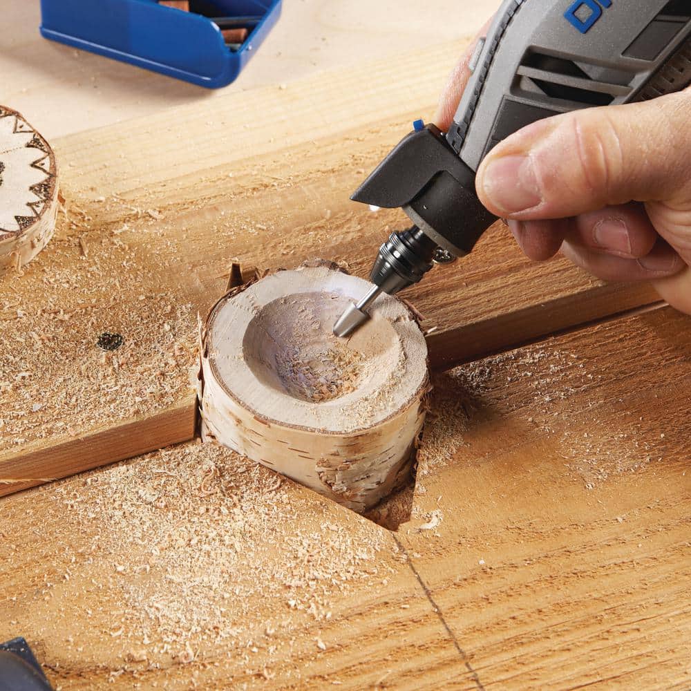Dremel 4300 Series 1.8 Amp Variable Speed Corded Rotary Tool Kit with Rotary Tool Accessory Kit (130-Piece)