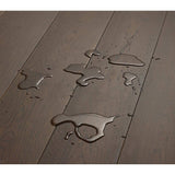 Sure+ Drift Gray Hickory Hickory 1/4 in. T x 6.5 in. W Click Lock Wire Brushed Engineered Hardwood Flooring (21.7 sq.ft./case)