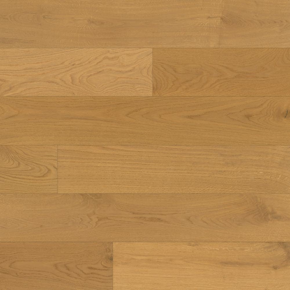 Bedrosians Newport French Oak in Driftwood 0.12 in. T x 7.5 in. W Click-Lock Engineered Hardwood Flooring (23.31 sq. ft./CTN)