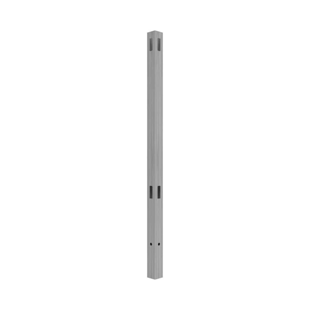 Barrette Outdoor Living 5 in x 5 in x 9 ft Driftwood Gray Vinyl Fence Corner Post