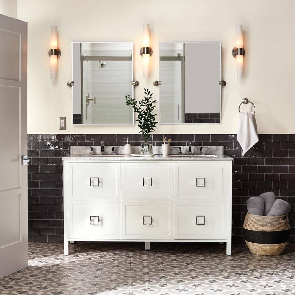 Ivy Hill Tile Catalina Driftwood 3 in. x 6 in. x 8 mm Polished Ceramic Subway Wall Tile (44-Pieces, 5.38 sq. ft. per Case)