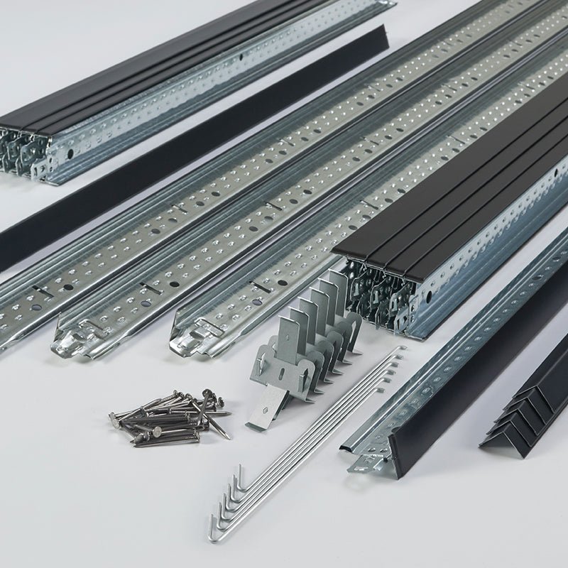Armstrong Ceilings QuickHang 2-ft x 2-ft Black 64-sq ft Ceiling Grid Kit